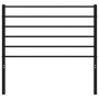 Kopfteil aus schwarzem Metall, 90 cm von vidaXL, Kopf- und Fußteile - Ref: Foro24-352347, Preis: 24,70 €, Rabatt: %