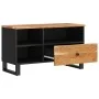 Acacia wood and engineered wood TV cabinet 80x33x46 cm by vidaXL, TV Furniture - Ref: Foro24-351975, Price: 78,98 €, Discount: %