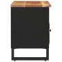 TV-Schrank aus Akazienholz und Holzwerkstoff, 80 x 33 x 46 cm von vidaXL, TV-Möbel - Ref: Foro24-351975, Preis: 78,98 €, Raba...