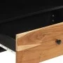 TV-Schrank aus Akazienholz und Holzwerkstoff, 80 x 33 x 46 cm von vidaXL, TV-Möbel - Ref: Foro24-351975, Preis: 78,98 €, Raba...