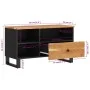TV-Schrank aus Akazienholz und Holzwerkstoff, 80 x 33 x 46 cm von vidaXL, TV-Möbel - Ref: Foro24-351975, Preis: 78,98 €, Raba...