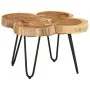 Solid acacia wood coffee table with 4 tree trunk legs, 36 cm high. by vidaXL, Coffee table - Ref: Foro24-353301, Price: 111,7...