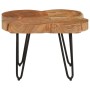 Couchtisch aus massivem Akazienholz 4 Stämme 36 cm von vidaXL, Couchtisch - Ref: Foro24-353301, Preis: 113,56 €, Rabatt: %