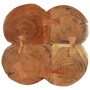 Couchtisch aus massivem Akazienholz 4 Stämme 36 cm von vidaXL, Couchtisch - Ref: Foro24-353301, Preis: 113,56 €, Rabatt: %