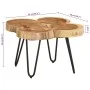 Solid acacia wood coffee table with 4 tree trunk legs, 36 cm high. by vidaXL, Coffee table - Ref: Foro24-353301, Price: 111,7...