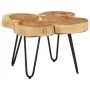 Solid acacia wood coffee table with 4 tree trunk legs, 36 cm high. by vidaXL, Coffee table - Ref: Foro24-353301, Price: 111,7...