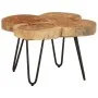 Solid acacia wood coffee table with 4 tree trunk legs, 36 cm high. by vidaXL, Coffee table - Ref: Foro24-353301, Price: 111,7...