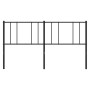 Kopfteil aus schwarzem Metall, 180 cm von vidaXL, Kopf- und Fußteile - Ref: Foro24-352516, Preis: 30,18 €, Rabatt: %