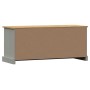 VIGO Schuhbank Kiefernholz massiv grau 106x35x45 cm von vidaXL, Bänke für Hallen und Lager - Ref: Foro24-353180, Preis: 100,7...