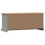 VIGO solid pine wood shoemaker bench 106x35x45 cm by vidaXL, Benches for halls and storage - Ref: Foro24-353180, Price: 99,47...