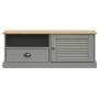 VIGO Massivholz Kiefernholz TV-Möbel grau 106x40x40 cm von vidaXL, TV-Möbel - Ref: Foro24-353177, Preis: 81,76 €, Rabatt: %