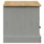 VIGO Massivholz Kiefernholz TV-Möbel grau 106x40x40 cm von vidaXL, TV-Möbel - Ref: Foro24-353177, Preis: 80,91 €, Rabatt: %