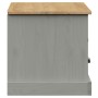 VIGO Massivholz Kiefernholz TV-Möbel grau 106x40x40 cm von vidaXL, TV-Möbel - Ref: Foro24-353177, Preis: 81,76 €, Rabatt: %