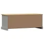 VIGO Massivholz Kiefernholz TV-Möbel grau 106x40x40 cm von vidaXL, TV-Möbel - Ref: Foro24-353177, Preis: 80,91 €, Rabatt: %