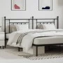 Kopfteil aus schwarzem Metall, 193 cm von vidaXL, Kopf- und Fußteile - Ref: Foro24-353574, Preis: 46,97 €, Rabatt: %