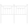 Kopfteil aus weißem Metall, 140 cm von vidaXL, Kopf- und Fußteile - Ref: Foro24-353619, Preis: 49,09 €, Rabatt: %