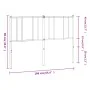 Kopfteil aus schwarzem Metall, 160 cm von vidaXL, Kopf- und Fußteile - Ref: Foro24-352515, Preis: 23,18 €, Rabatt: %