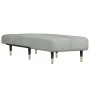 Light gray velvet chaise lounge sofa by vidaXL, Daybeds - Ref: Foro24-352793, Price: 170,34 €, Discount: %