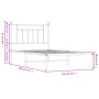 Estructura de cama con cabecero metal negro 100x190 cm de vidaXL, Camas y somieres - Ref: Foro24-353531, Precio: 81,63 €, Des...