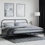 Estructura de cama con cabecero metal negro 200x200 cm de vidaXL, Camas y somieres - Ref: Foro24-353642, Precio: 137,65 €, De...