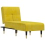 Sofá diván de terciopelo amarillo de vidaXL, Divanes - Ref: Foro24-352812, Precio: 161,49 €, Descuento: %