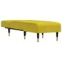 Yellow Velvet Divan Sofa by vidaXL, Daybeds - Ref: Foro24-352812, Price: 169,67 €, Discount: %