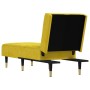 Sofá diván de terciopelo amarillo de vidaXL, Divanes - Ref: Foro24-352812, Precio: 161,49 €, Descuento: %