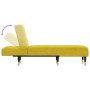 Sofá diván de terciopelo amarillo de vidaXL, Divanes - Ref: Foro24-352812, Precio: 161,49 €, Descuento: %