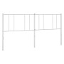 Kopfteil aus weißem Metall, 200 cm von vidaXL, Kopf- und Fußteile - Ref: Foro24-352567, Preis: 23,80 €, Rabatt: %