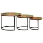 Stackable tables 3 pieces solid reclaimed wood by vidaXL, Coffee table - Ref: Foro24-353902, Price: 99,00 €, Discount: %
