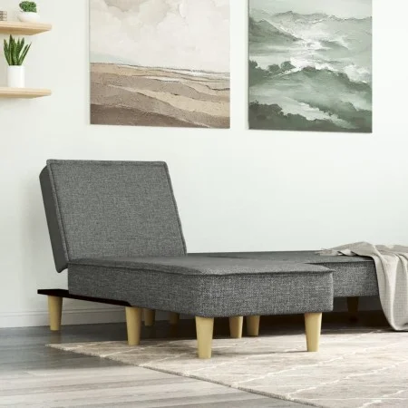 Dark Gray Fabric Divan Sofa by vidaXL, Daybeds - Ref: Foro24-352832, Price: 146,11 €, Discount: %