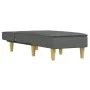 Dark Gray Fabric Divan Sofa by vidaXL, Daybeds - Ref: Foro24-352832, Price: 146,11 €, Discount: %