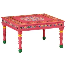 Hand-painted solid mango wood coffee table by vidaXL, Coffee table - Ref: Foro24-353762, Price: 64,89 €, Discount: %
