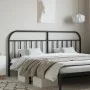 Kopfteil aus schwarzem Metall, 193 cm von vidaXL, Kopf- und Fußteile - Ref: Foro24-353672, Preis: 32,67 €, Rabatt: %