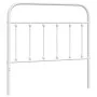 Cabecero de metal blanco 100 cm de vidaXL, Cabeceros y pies de cama - Ref: Foro24-352656, Precio: 30,59 €, Descuento: %