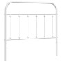 Kopfteil aus weißem Metall, 100 cm von vidaXL, Kopf- und Fußteile - Ref: Foro24-352656, Preis: 31,10 €, Rabatt: %