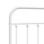 Kopfteil aus weißem Metall, 100 cm von vidaXL, Kopf- und Fußteile - Ref: Foro24-352656, Preis: 30,59 €, Rabatt: %