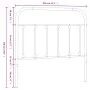 Kopfteil aus weißem Metall, 100 cm von vidaXL, Kopf- und Fußteile - Ref: Foro24-352656, Preis: 30,59 €, Rabatt: %
