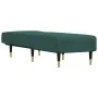 Sofá diván de terciopelo verde oscuro de vidaXL, Divanes - Ref: Foro24-352804, Precio: 165,12 €, Descuento: %