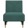 Diwansofa aus dunkelgrünem Samt von vidaXL, Tagesbetten - Ref: Foro24-352804, Preis: 168,20 €, Rabatt: %