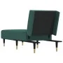 Sofá diván de terciopelo verde oscuro de vidaXL, Divanes - Ref: Foro24-352804, Precio: 165,12 €, Descuento: %
