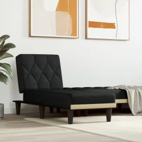 Black fabric divan sofa by vidaXL, Daybeds - Ref: Foro24-352858, Price: 132,91 €, Discount: %