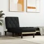 Black fabric divan sofa by vidaXL, Daybeds - Ref: Foro24-352858, Price: 132,91 €, Discount: %