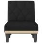 Black fabric divan sofa by vidaXL, Daybeds - Ref: Foro24-352858, Price: 132,91 €, Discount: %