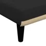 Black fabric divan sofa by vidaXL, Daybeds - Ref: Foro24-352858, Price: 132,91 €, Discount: %