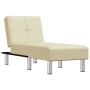 Cream Faux Leather Daybed by vidaXL, Daybeds - Ref: Foro24-352850, Price: 165,36 €, Discount: %