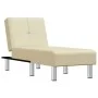 Cream Faux Leather Daybed by vidaXL, Daybeds - Ref: Foro24-352850, Price: 157,38 €, Discount: %