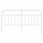 Kopfteil aus weißem Metall, 160 cm von vidaXL, Kopf- und Fußteile - Ref: Foro24-353719, Preis: 36,31 €, Rabatt: %