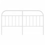 Kopfteil aus weißem Metall, 160 cm von vidaXL, Kopf- und Fußteile - Ref: Foro24-353719, Preis: 36,83 €, Rabatt: %