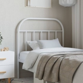 White metal headboard 80 cm by vidaXL, Headboards and footboards - Ref: Foro24-353711, Price: 25,20 €, Discount: %